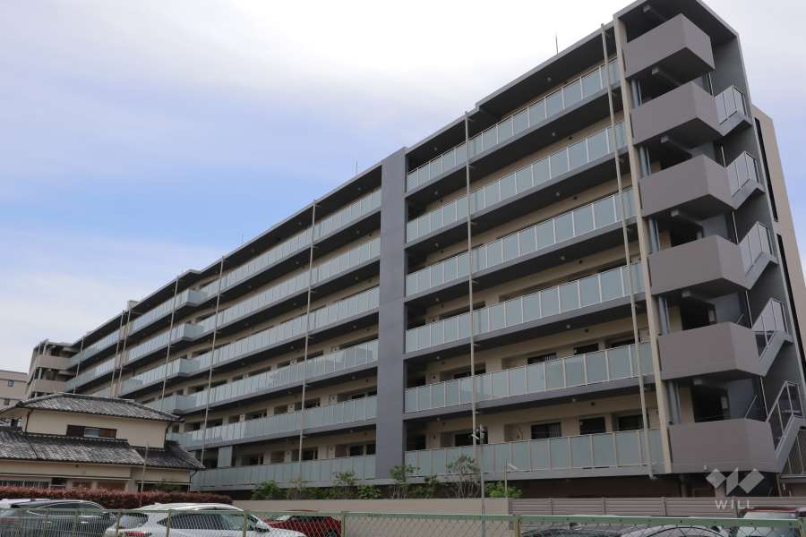 レ・ジェイド高槻南松原 The Frontの外観（北東側から）