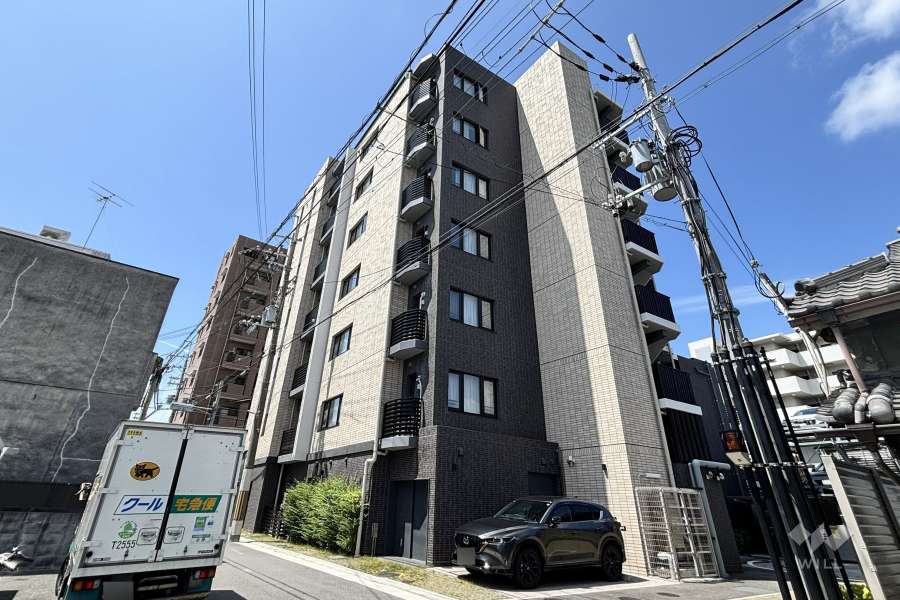 ジオ茨木大手町の外観（北東側から）