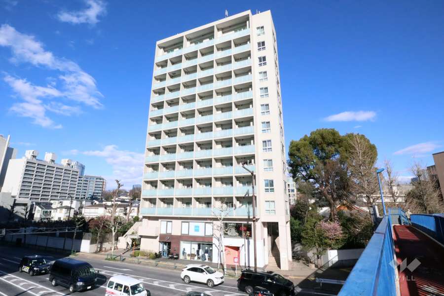 クオリア南麻布の外観（南西側から）