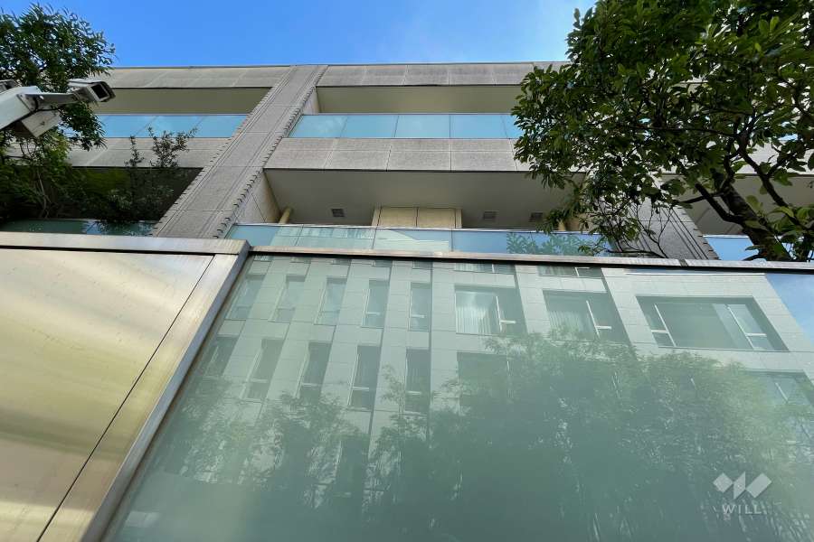 パークマンション六本木の外観（北東側から）