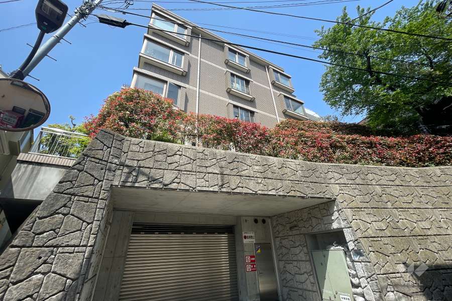 ハイコート南青山の外観（南東側から）