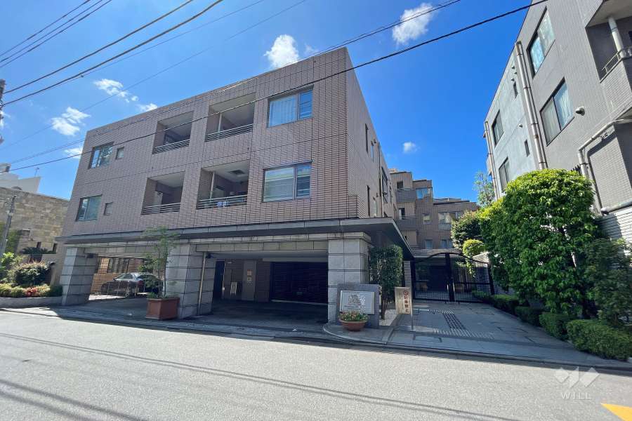 ライオンズマンション南青山グランフォートの外観（北側から）