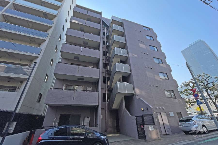 ルシェール赤坂の外観（北東側から）