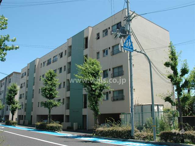 日生塚口コーポラス西館の外観（北西側から）