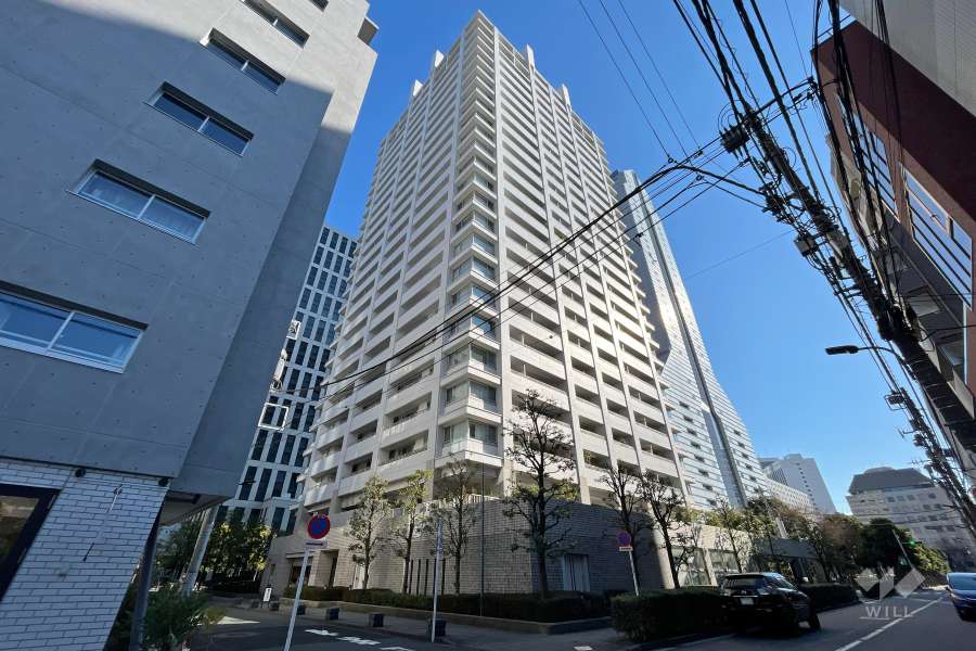 芝パークタワーの外観(北西側から)