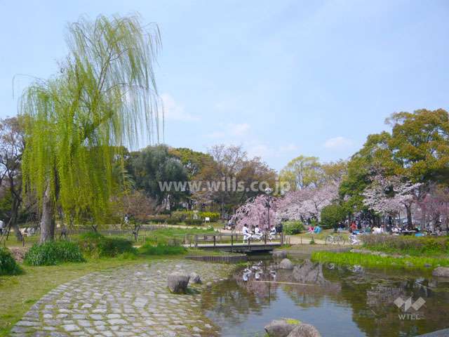 尾浜公園に隣接しています。