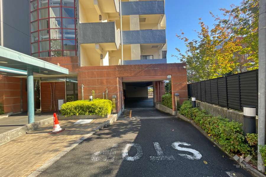 駐車場の出入り口