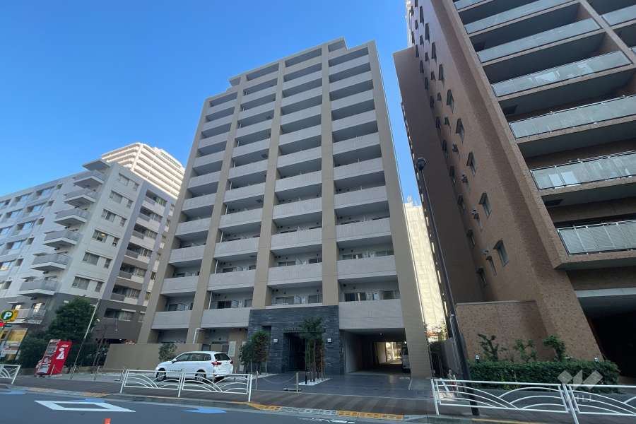 ヴィーダスカイコート品川の外観（南西側から）