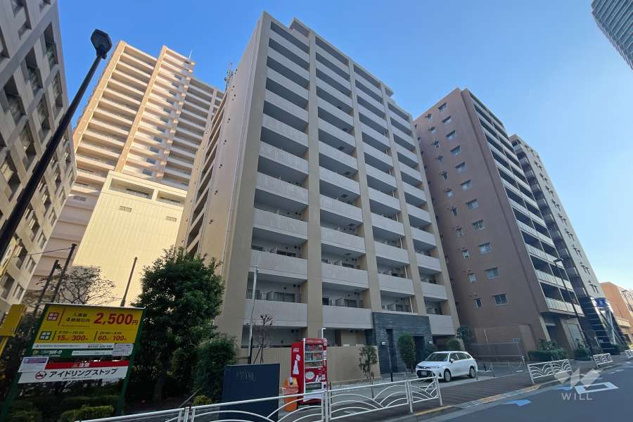 ヴィーダスカイコート品川の外観（北西側から）