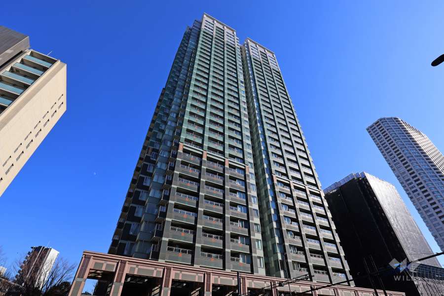 シティタワー高輪の外観（北西側から）