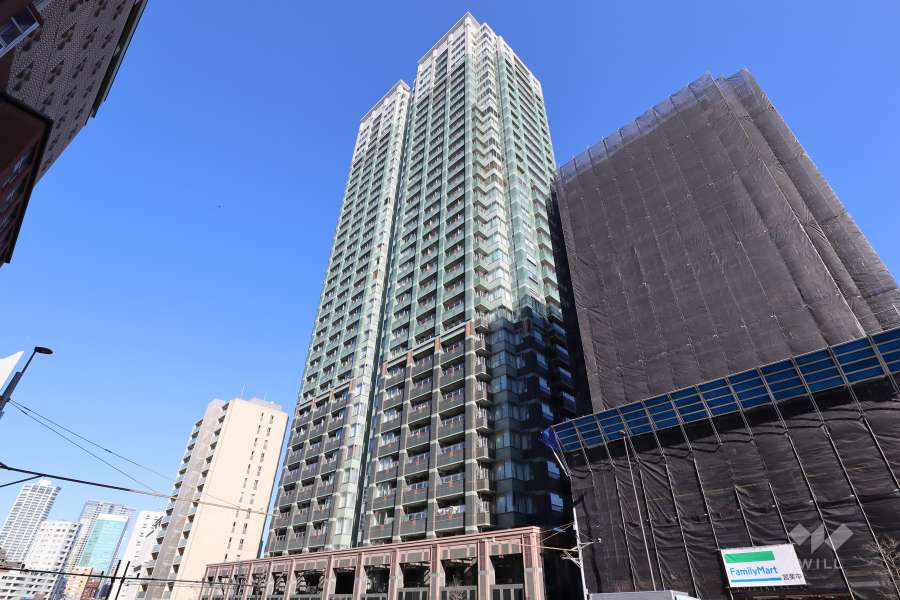 シティタワー高輪の外観（南西側から）