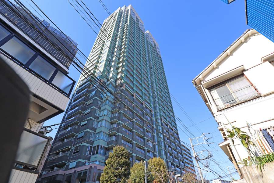 シティタワー高輪の外観（南東側から）