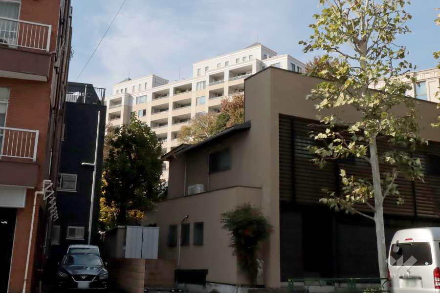 パークコート高輪ヒルトップレジデンス外観(南東側から)