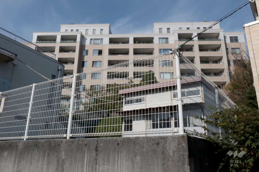 パークコート高輪ヒルトップレジデンス外観(南側から)