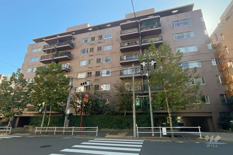 第２高輪ハウスの外観（北西側から）