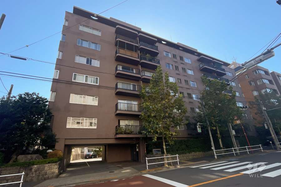 第２高輪ハウスの外観（北東側から）