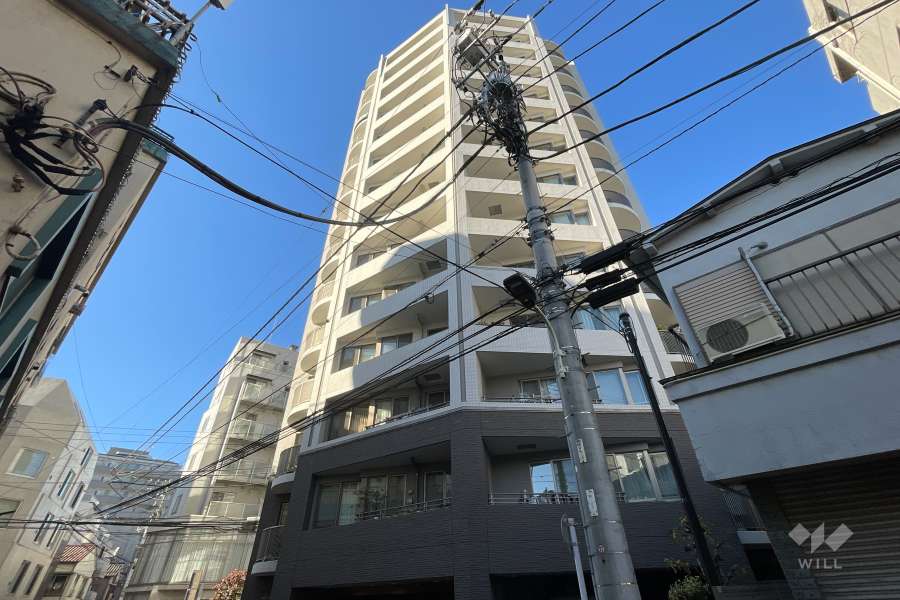 D’グランセ白金の外観（南東側から）