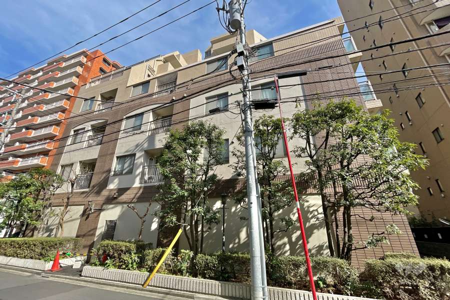 イトーピア三田の外観（北西側から）