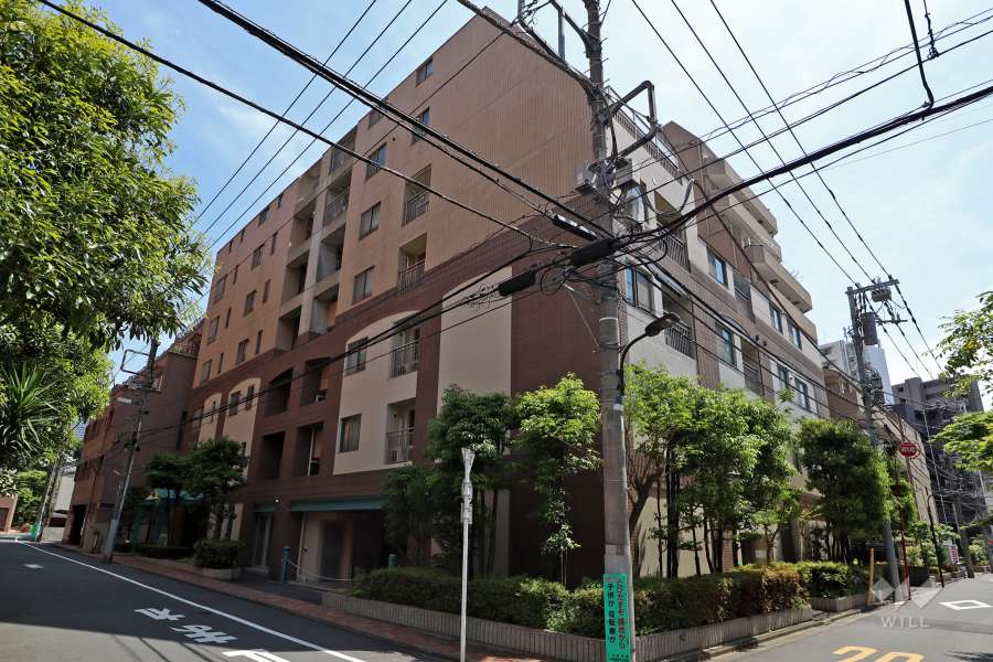 イトーピア三田の外観（北側から）