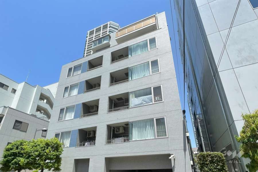 イトーピア白金ステーションプラザの外観（南東側から）