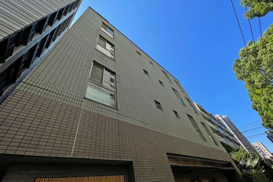 サージュ赤坂の外観（北東側から）