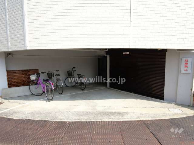 敷地内駐車場、駐輪場