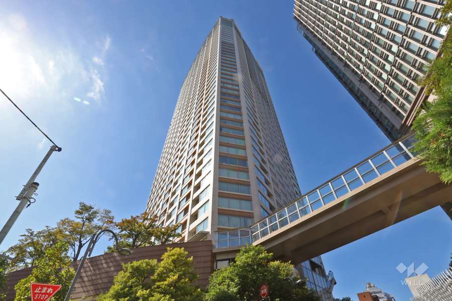 パークコート赤坂ザタワーの外観（北東側から)