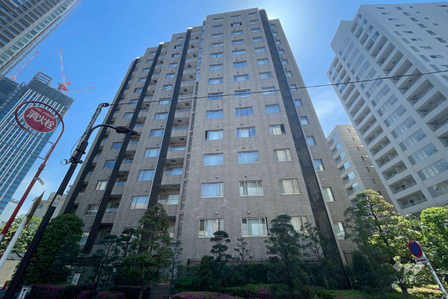 パークハウス赤坂氷川の外観（北西側から）