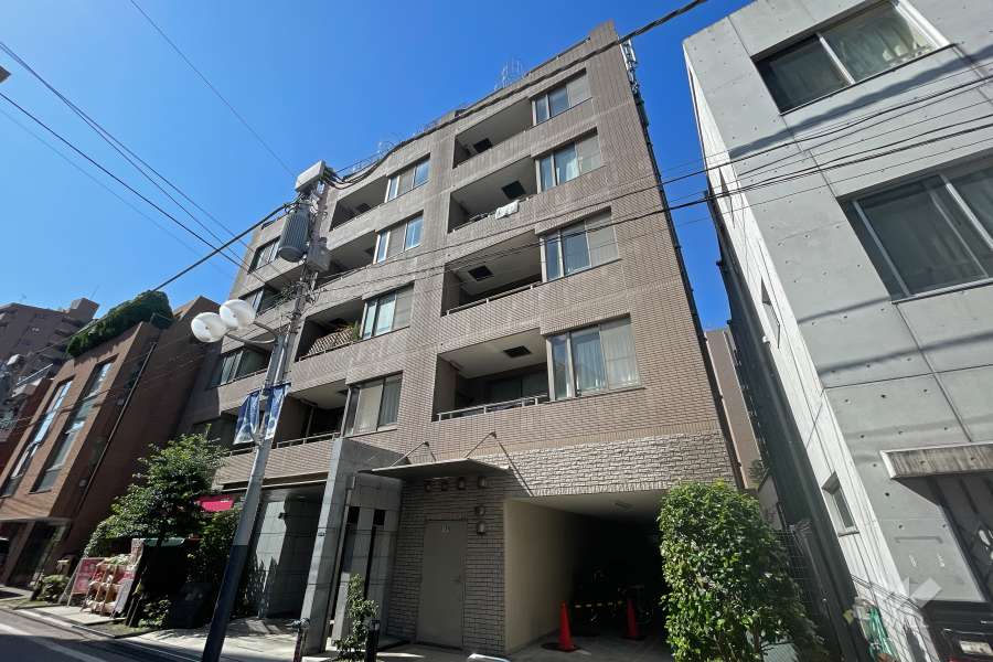 プランシェードメイツ白金の外観（北東側から）