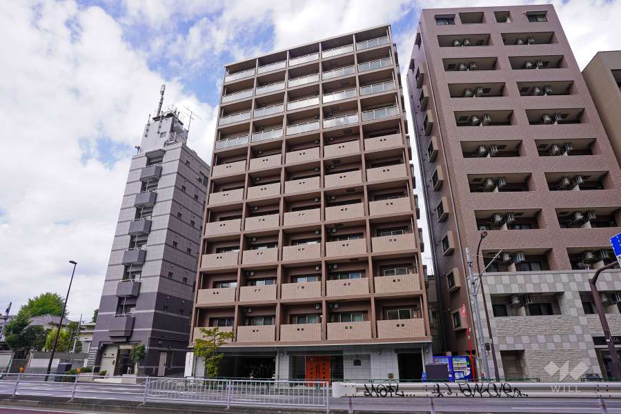 メインステージ南麻布4の外観（南側から）