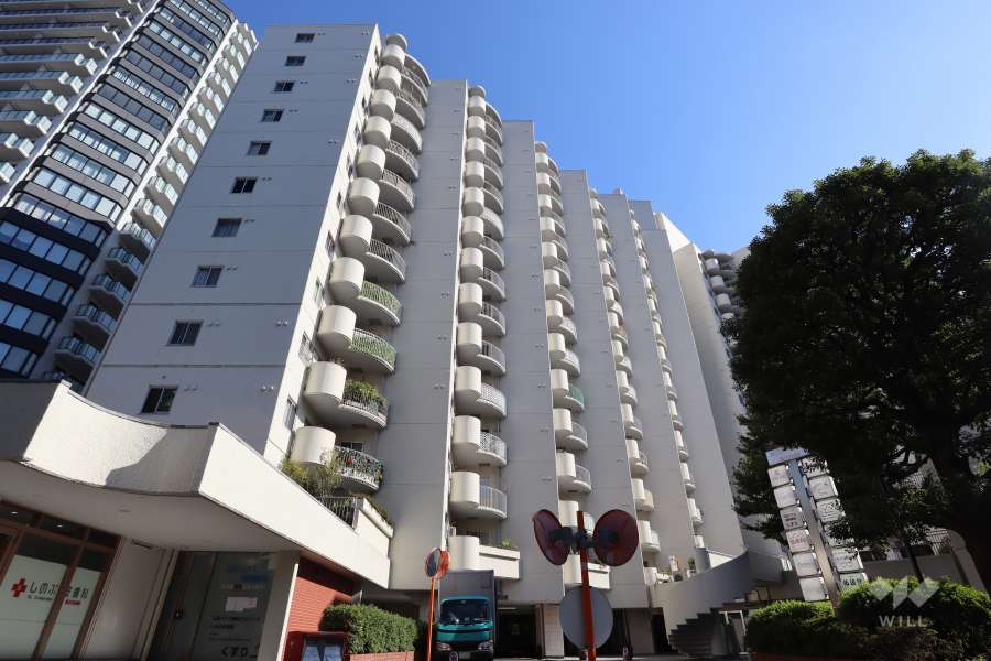 三田ハウスの外観(北西側から)