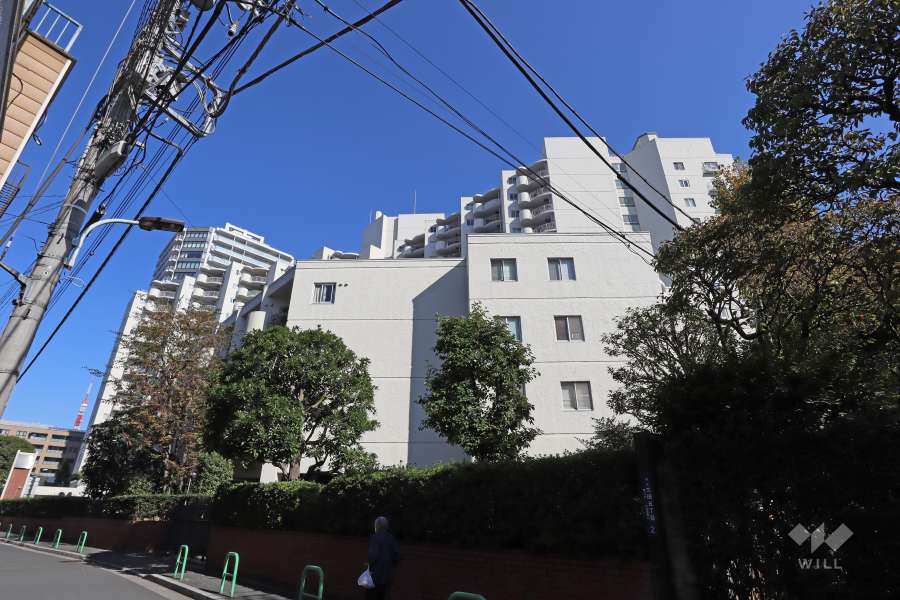 三田ハウスの外観(南西側から)