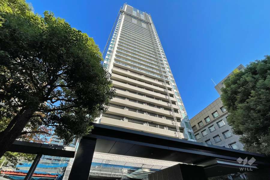 赤坂タワーレジデンストップオブザヒルの外観（北西側から）