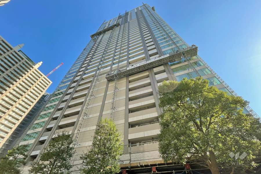 赤坂タワーレジデンストップオブザヒルの外観（北側から）