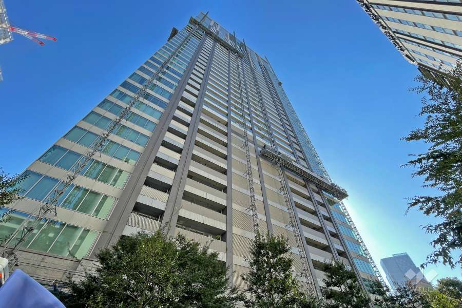 赤坂タワーレジデンストップオブザヒルの外観（北東側から）