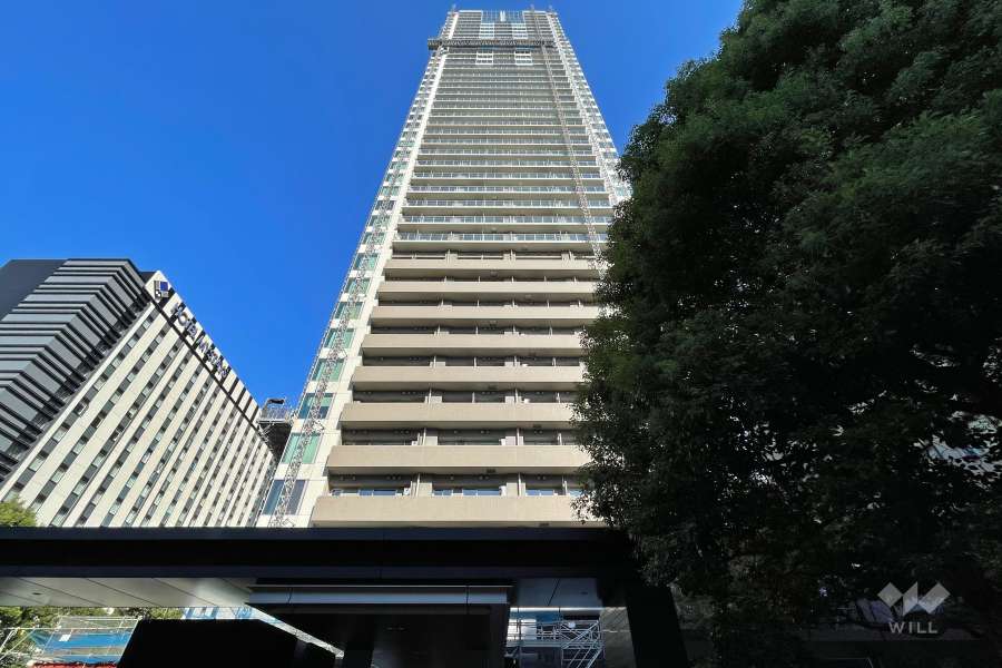 赤坂タワーレジデンストップオブザヒルの外観（西側から）