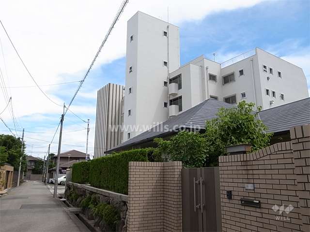 武庫之荘グランドハイツの外観（北西側から）