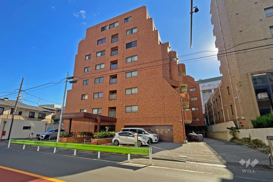 白金グランドハイツの外観（南東側から）