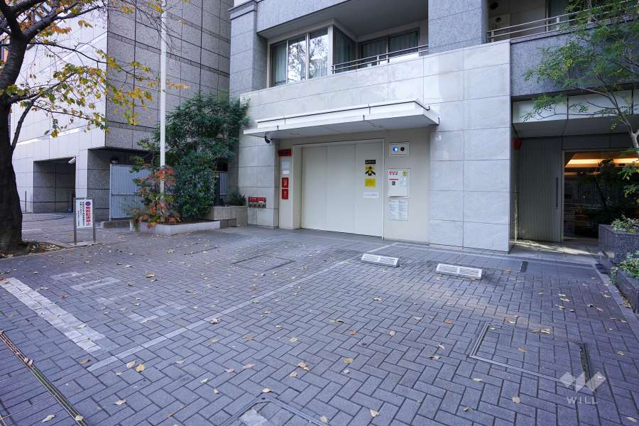 駐車場の出入り口