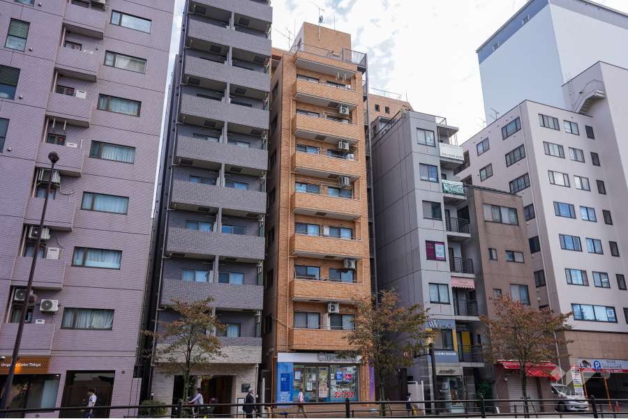 コーヅ白金台の外観（北側から）