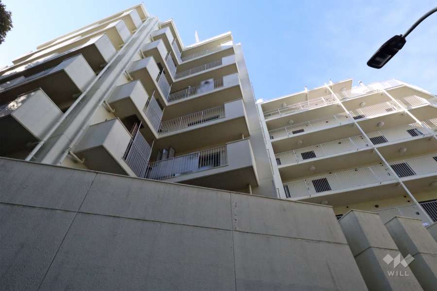 パシフィック白金台の外観(北東側から)　