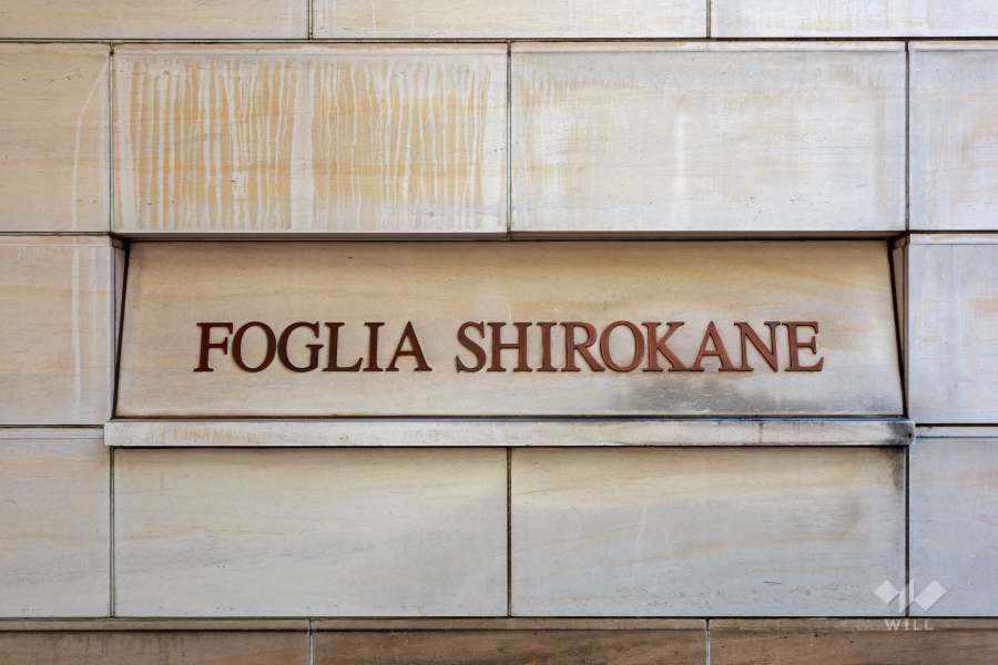 マンションの銘板