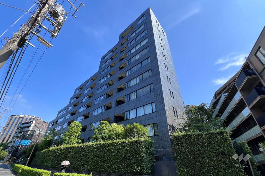 南青山テラス常盤松フォレストの外観（南側から）