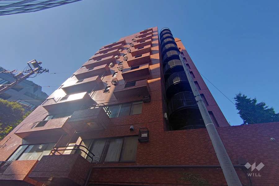 南青山高樹町ハイツの外観（北西側から）