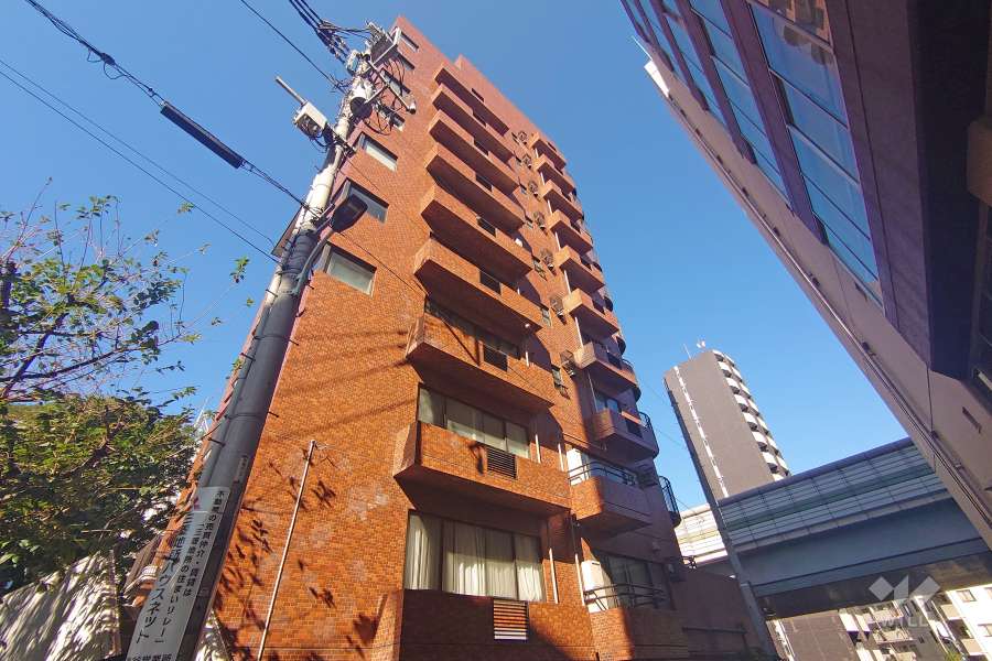 南青山高樹町ハイツの外観（南西側から）