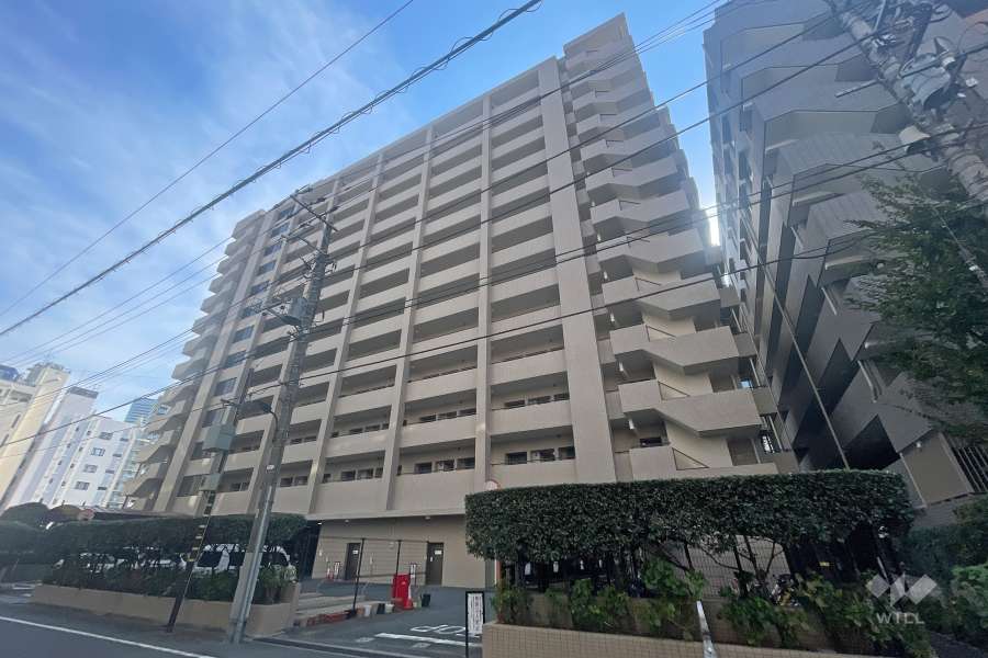 イトーピア麻布の外観（北西4側から）