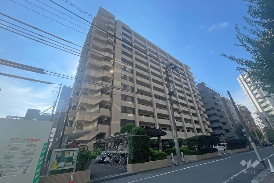 イトーピア麻布の外観（北東側から）