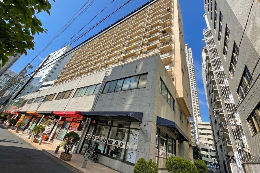 ウィン青山の外観（南西側から）