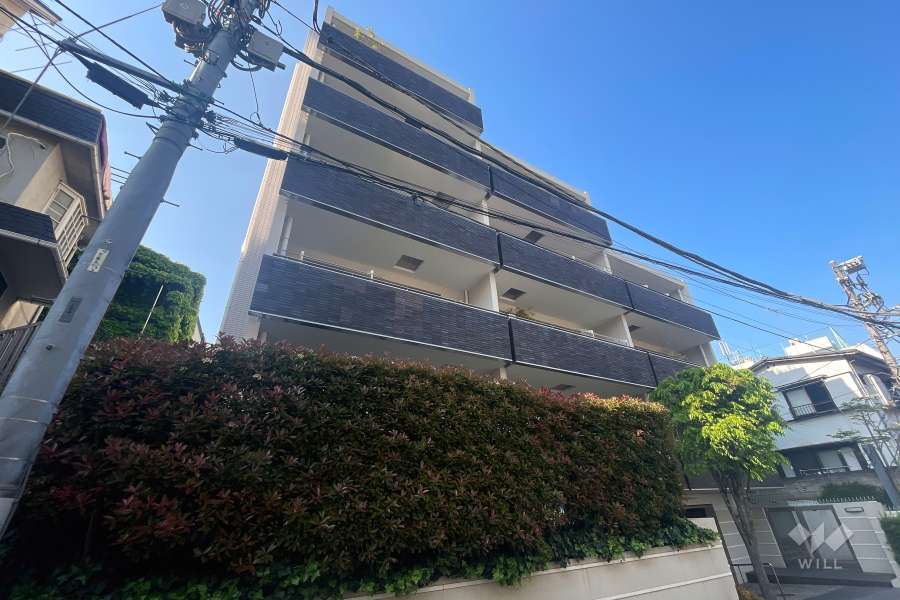 スタイルハウス南麻布の外観（南西側から）