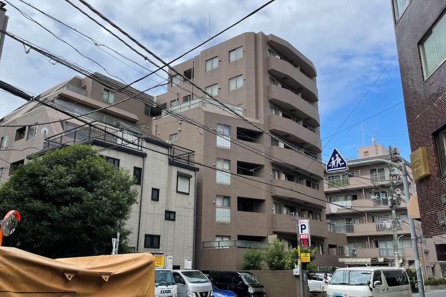 ルピナス麻布シティフォルムの外観（北東側から）